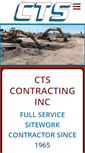 Mobile Screenshot of ctscontracting.com